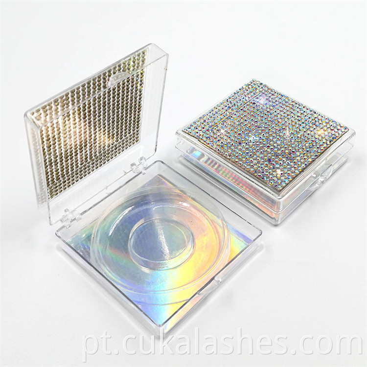 rhinestone lash box